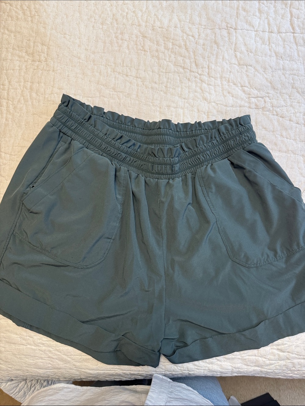 Zella Women's Athletic Shorts — Dark Teal